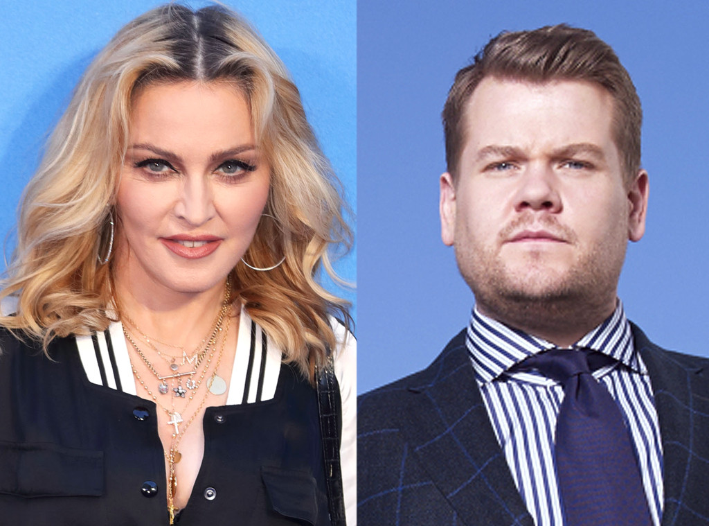 James Corden Madonna James Corden Madonna